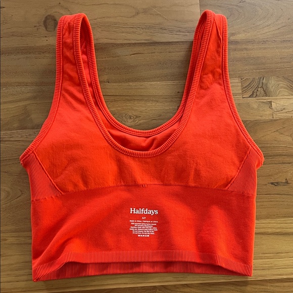 Halfdays Marie Top Sports Bra Spritz Size S EUC - Picture 5 of 5